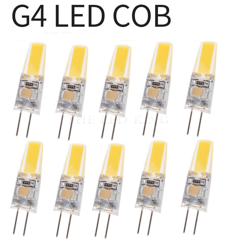 10x   ̴ G4 LED COB  6W  AC DC 12V..